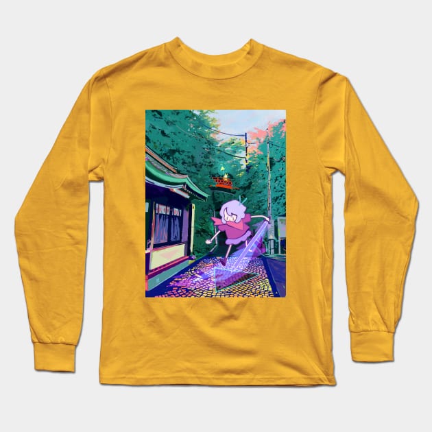 Sankakkei Long Sleeve T-Shirt by kurilord